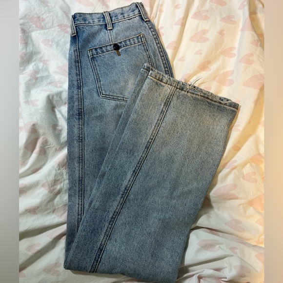 BRANDY MELVILLE/J. GALT blue jeans - Picture 1 of 4